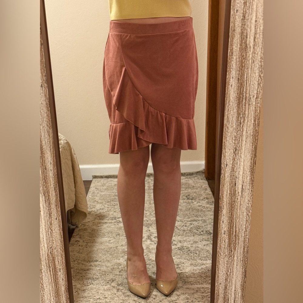 Nice Charlotte Russe Asymmetrical in Dust pink, size L ( I am S and it worked!)